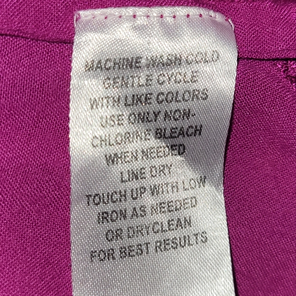 Sunny Taylor Petite Large On/Off the Shoulder Embroidered Blouse - Picture 7 of 7